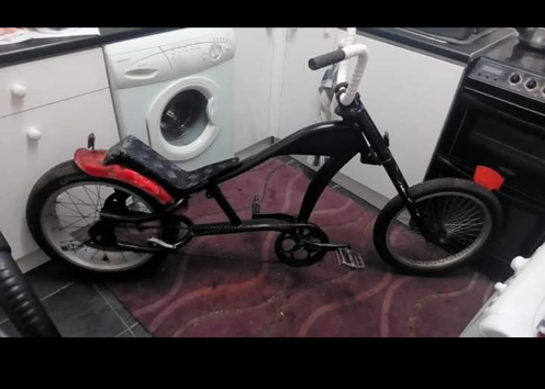 old school push bike